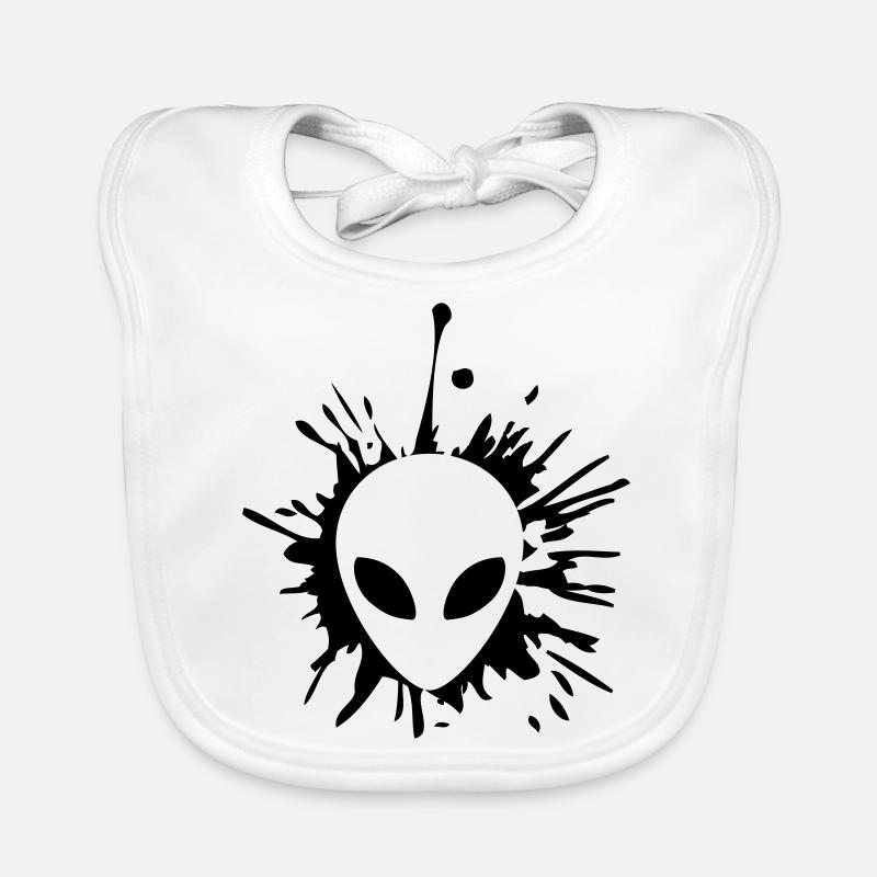 Alien blob of drops Organic Baby Bibs