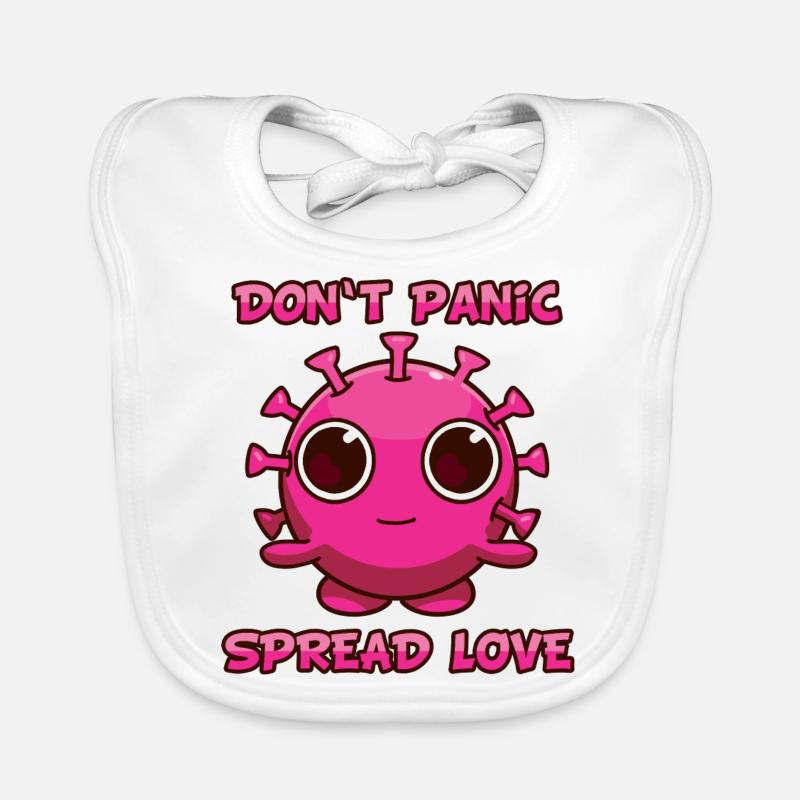 Pas de panique Bavoir bio Bébé