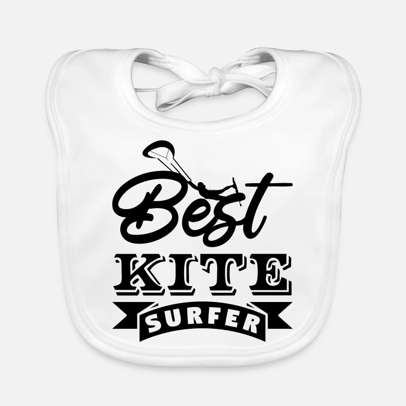 Meilleur kite surfeur Bavoir bio Bébé