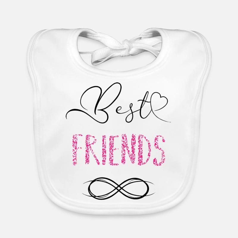Beste Freunde Baby Bio-Lätzchen