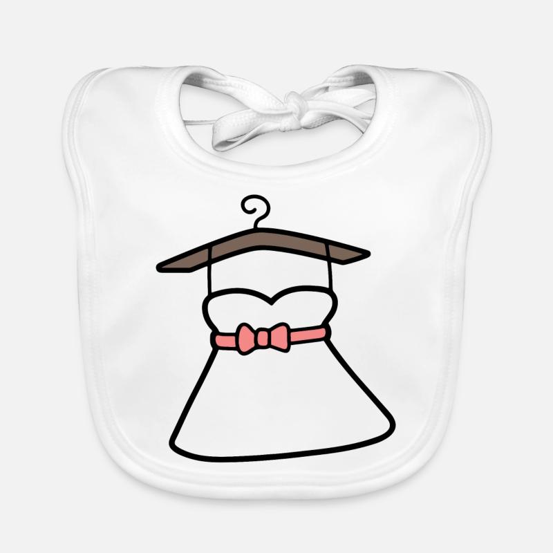 Robe de mariée Bavoir bio Bébé