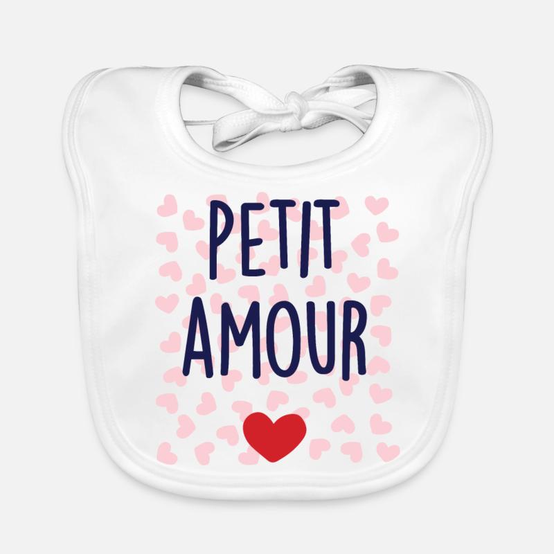 Body bébé petit amour Bavoir bio Bébé