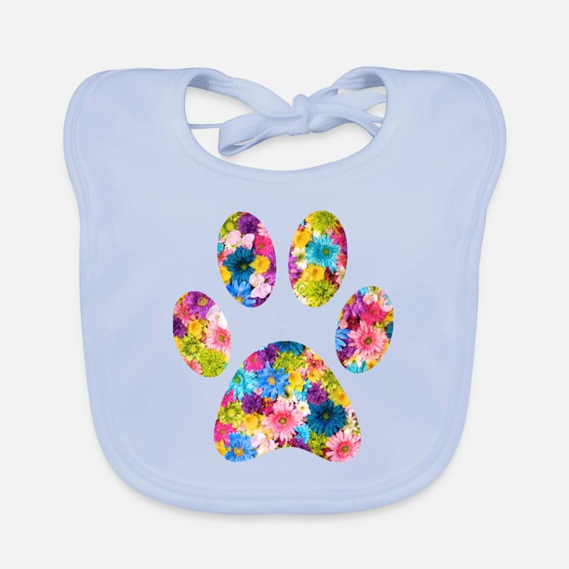 Patte d’animal Bavoir bio Bébé