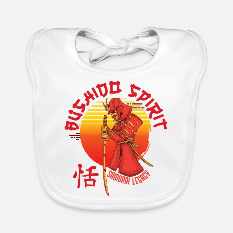 Bushido-Geist, Samurai-Vermächtnis Baby Bio-Lätzchen