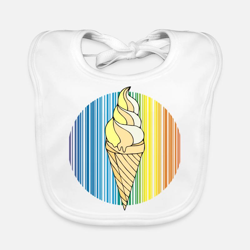 Eis Baby Bio-Lätzchen