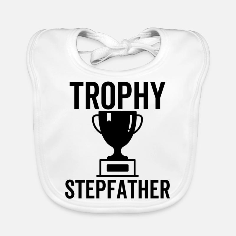 Trophy Stepfather Organic Baby Bibs
