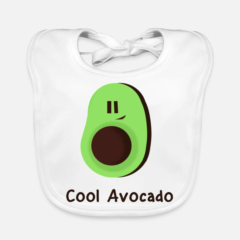 Cool avocado Organic Baby Bibs