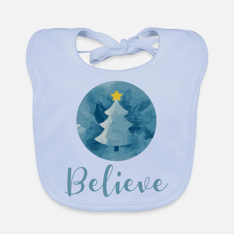 Croyez en Noël Bavoir bio Bébé
