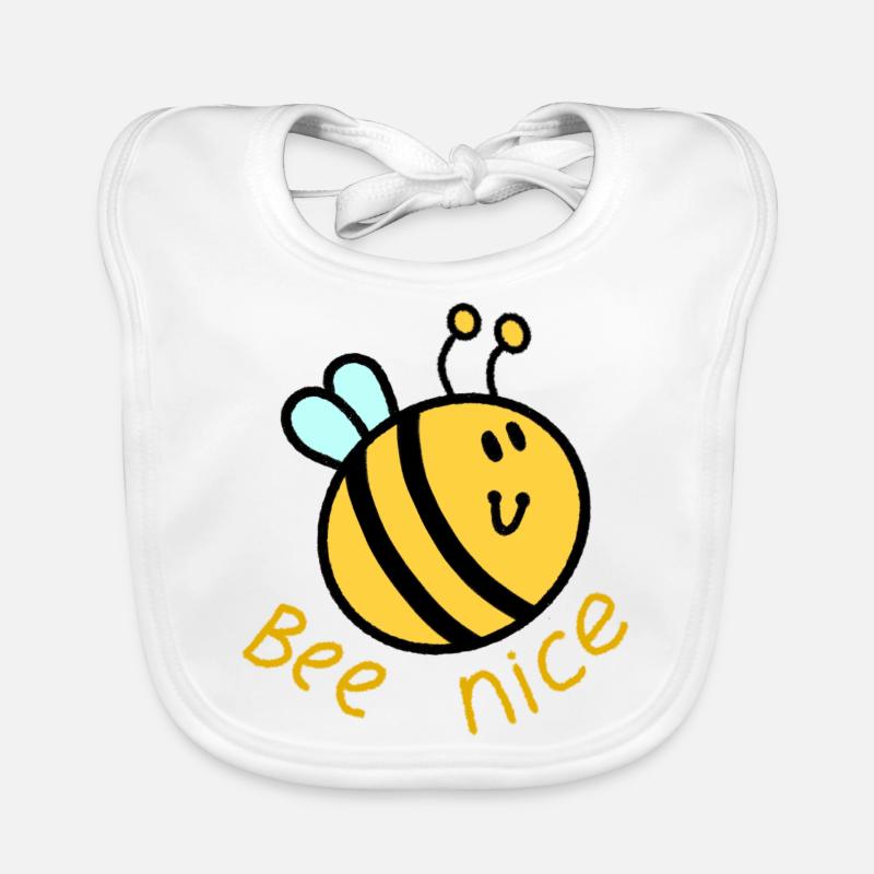 Bee Nice Cartoon Organic Baby Bibs