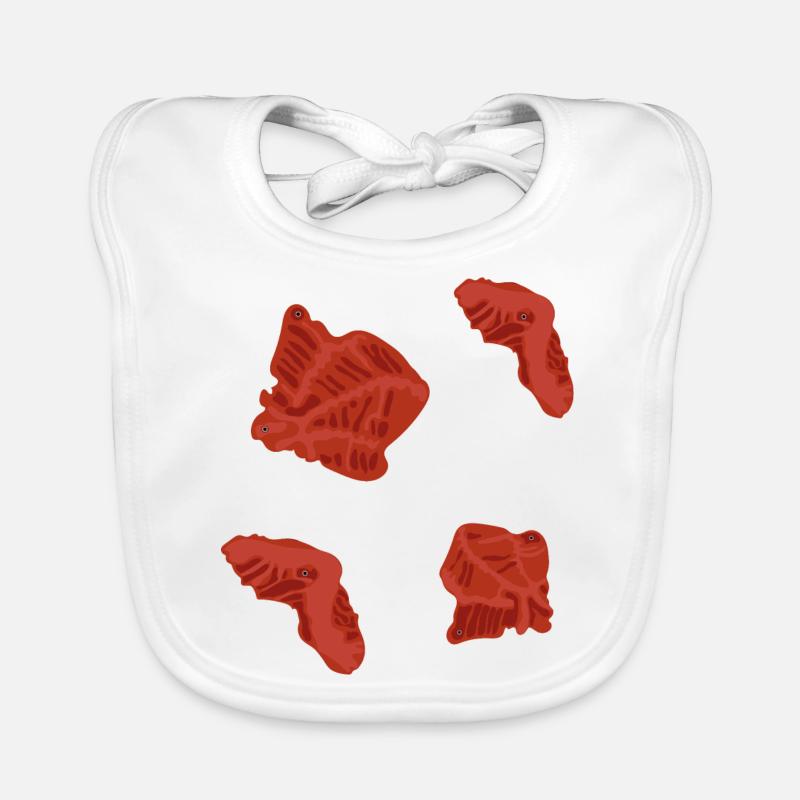 Boulder Griffe wie Korallen Baby Bio-Lätzchen