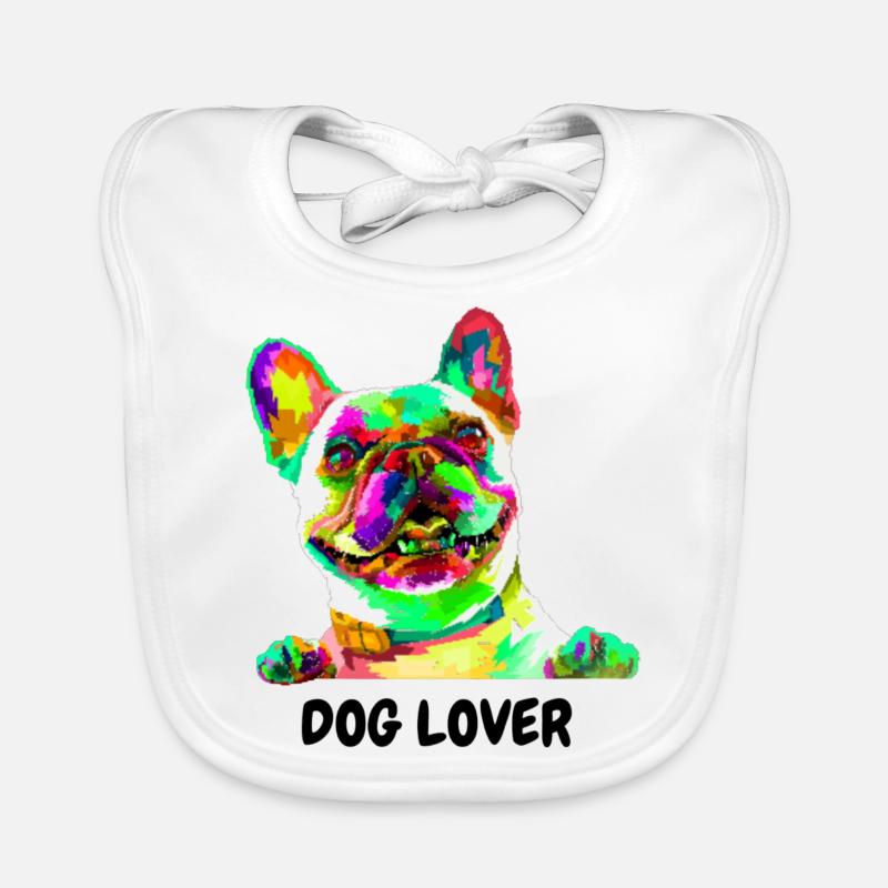 DOG LOVER Baby Bio-Lätzchen