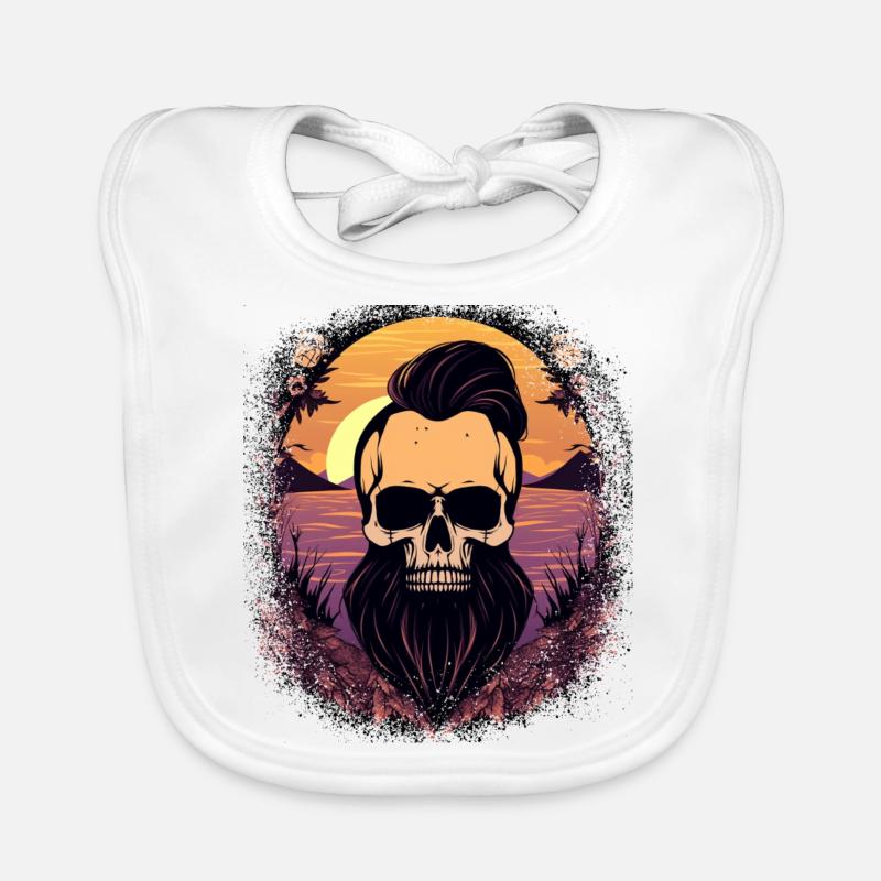 Happy Beard Lives Matter Beard Longueur Bavoir bio Bébé