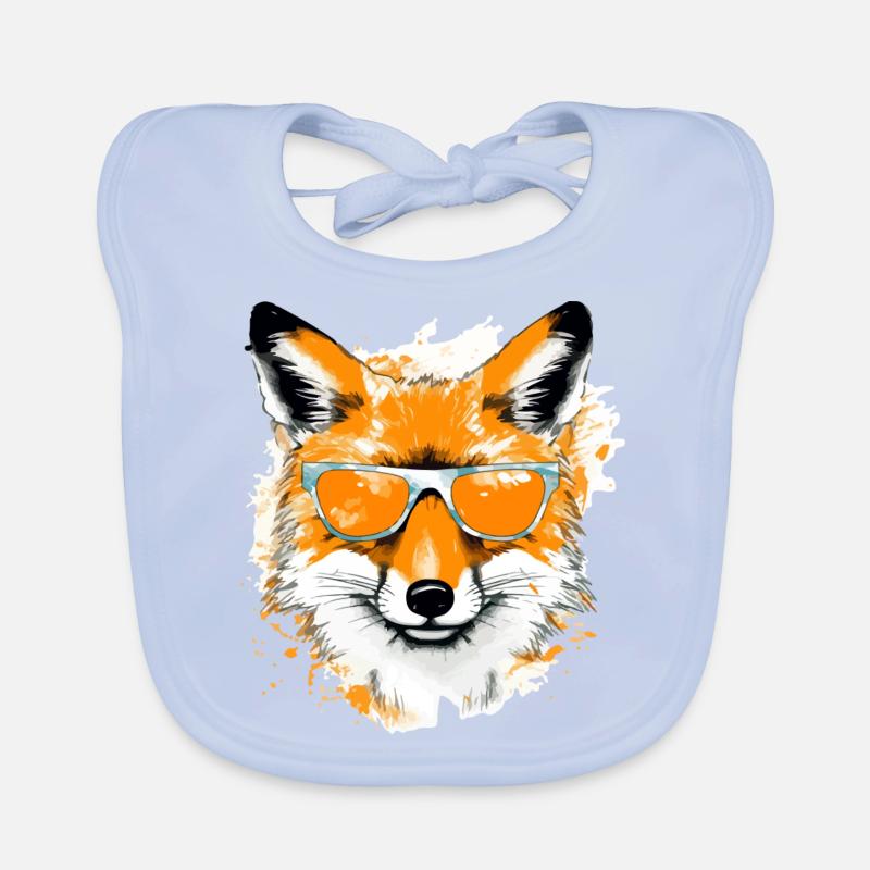 Krik le renard Bavoir bio Bébé
