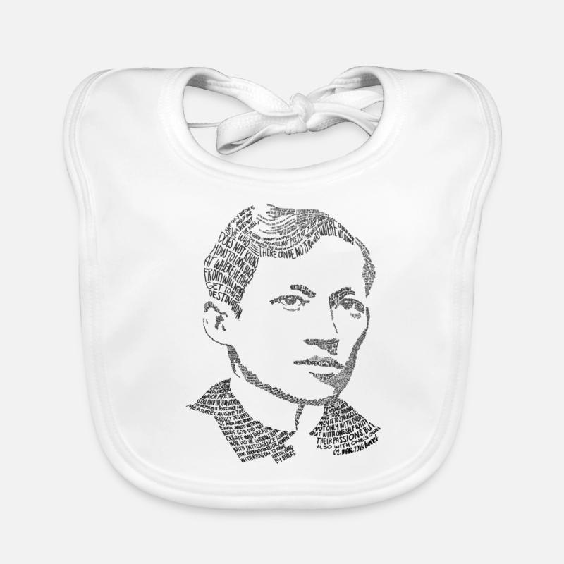 Jose Rizal Baby Bio-Lätzchen