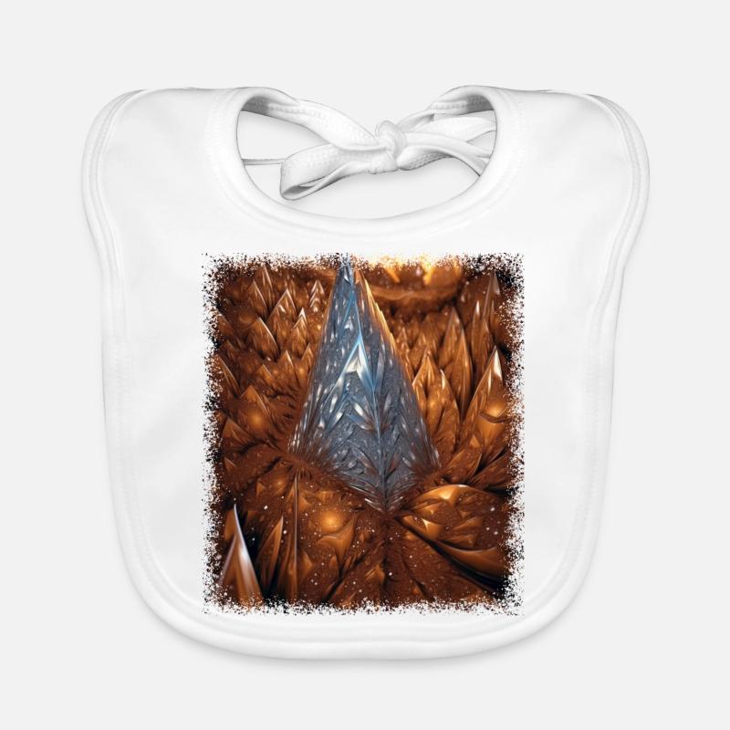 Cocoa Chocolate Lover Chocolate Lab Statement Organic Baby Bibs