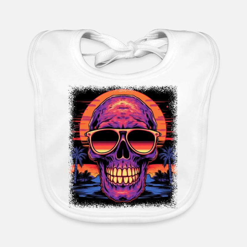 drawing present idea black bones anatomy Baby Bio-Lätzchen