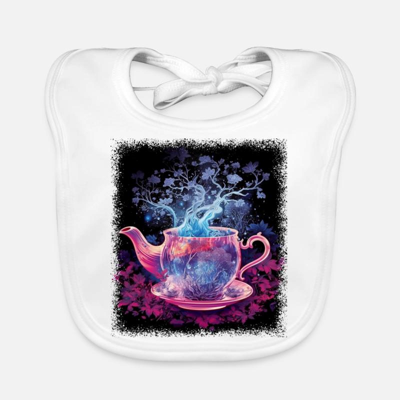 birthday present christmas boba tea gift balls Organic Baby Bibs