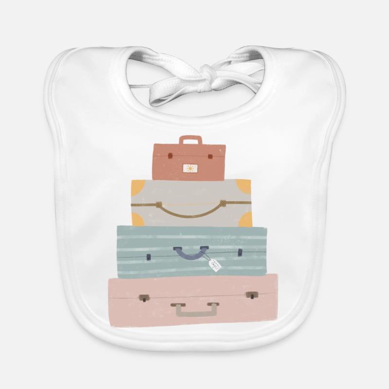 Valise Globetrotter Bavoir bio Bébé