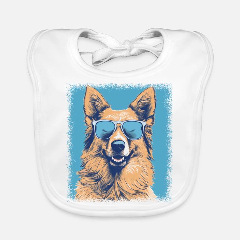 amant beagle chien cadeau beagle chien mammifère dogwalking Bavoir bio Bébé