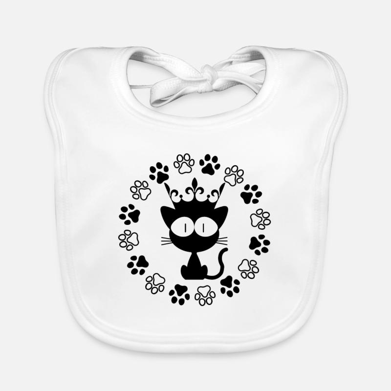 Katze 2 Baby Bio-Lätzchen