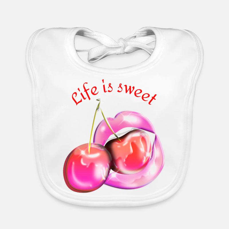 La vie est douce Bavoir bio Bébé