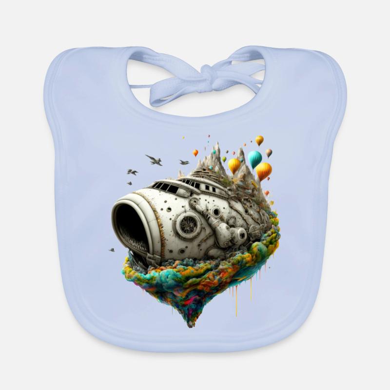 Micro World - Schiff Baby Bio-Lätzchen