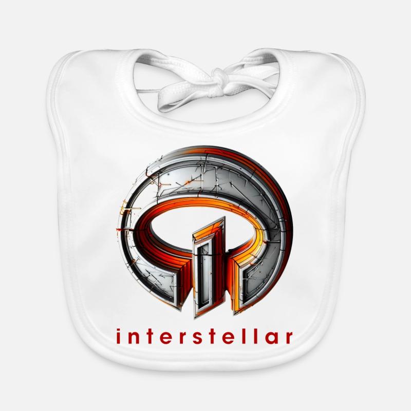 interstellar symbol design von 74elements Baby Bio-Lätzchen