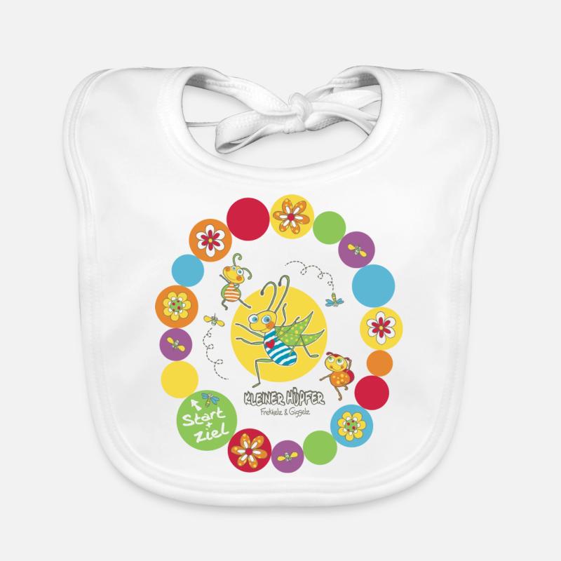 Kleiner Hüpfer Baby Bio-Lätzchen