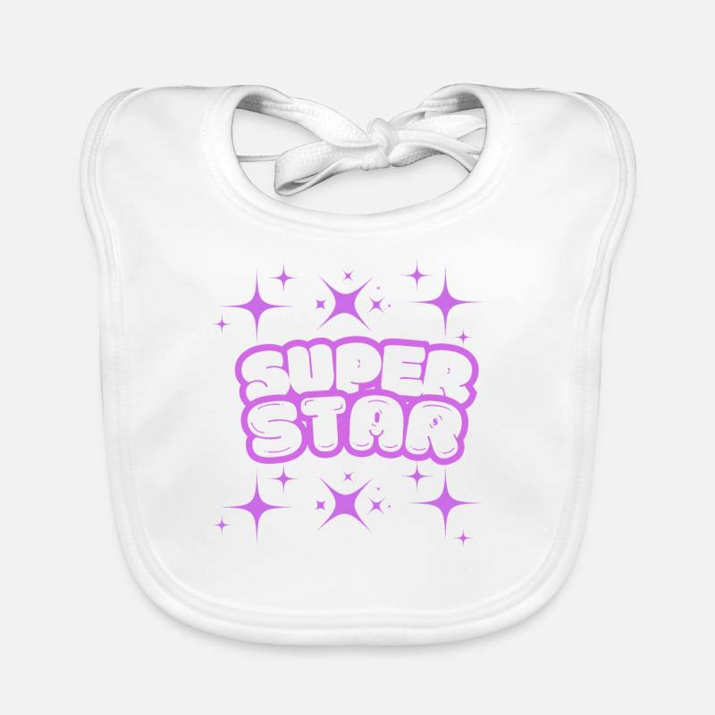 SUPER STAR Baby Bio-Lätzchen