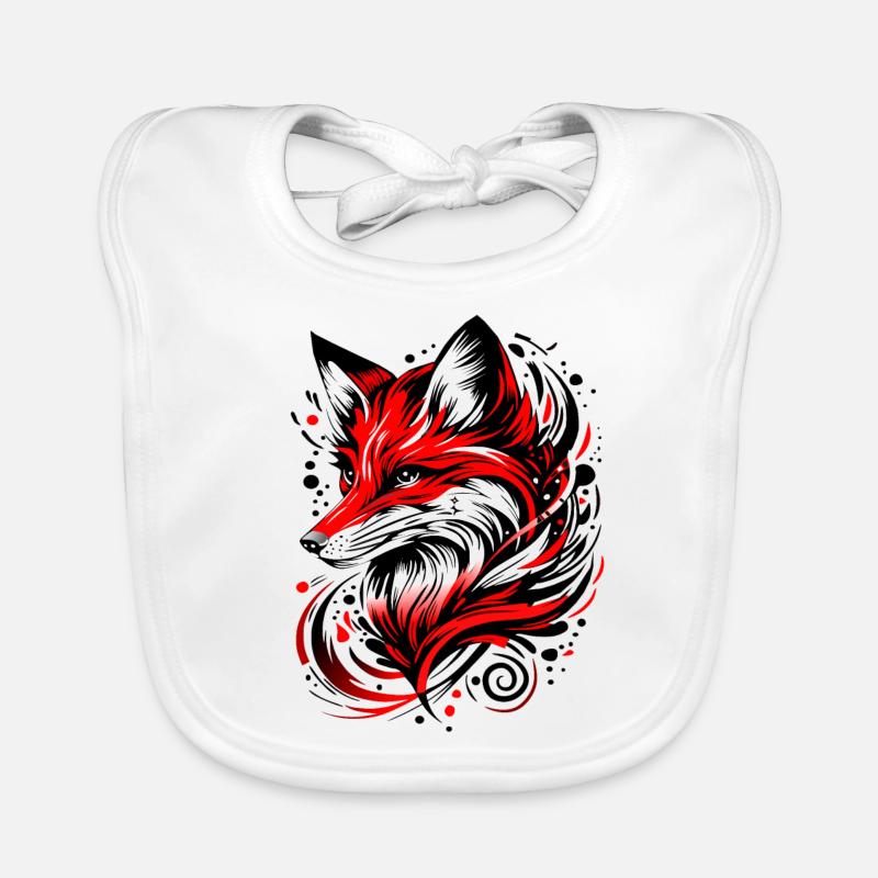 Fox Organic Baby Bibs