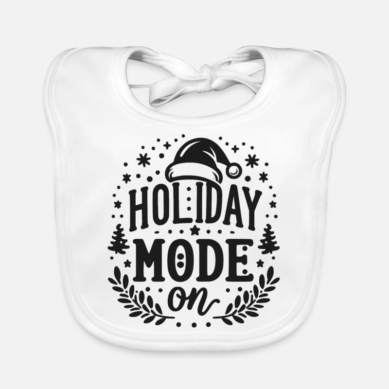 Mode vacances activé Bavoir bio Bébé