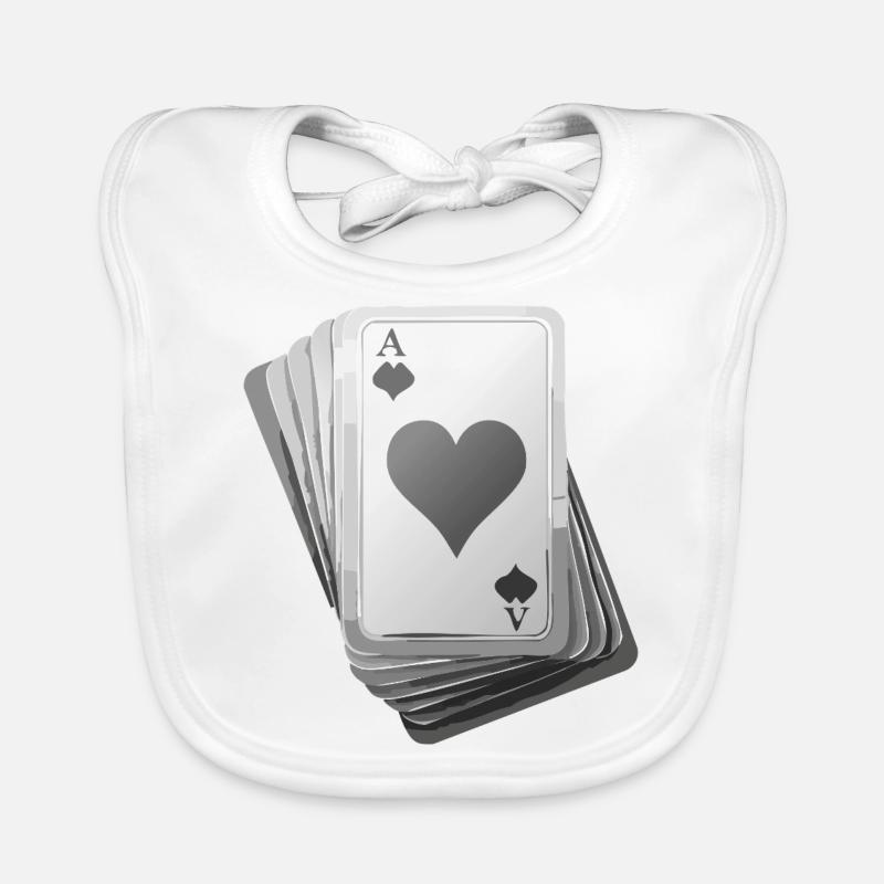 Cards black/white Baby Bio-Lätzchen