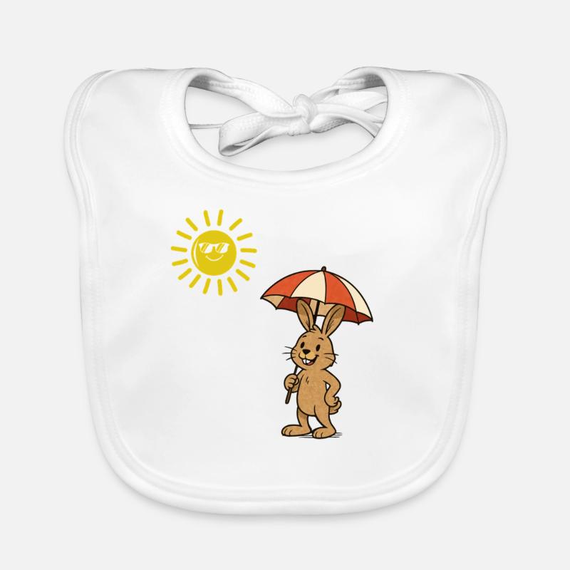 Bunny Sun Organic Baby Bibs