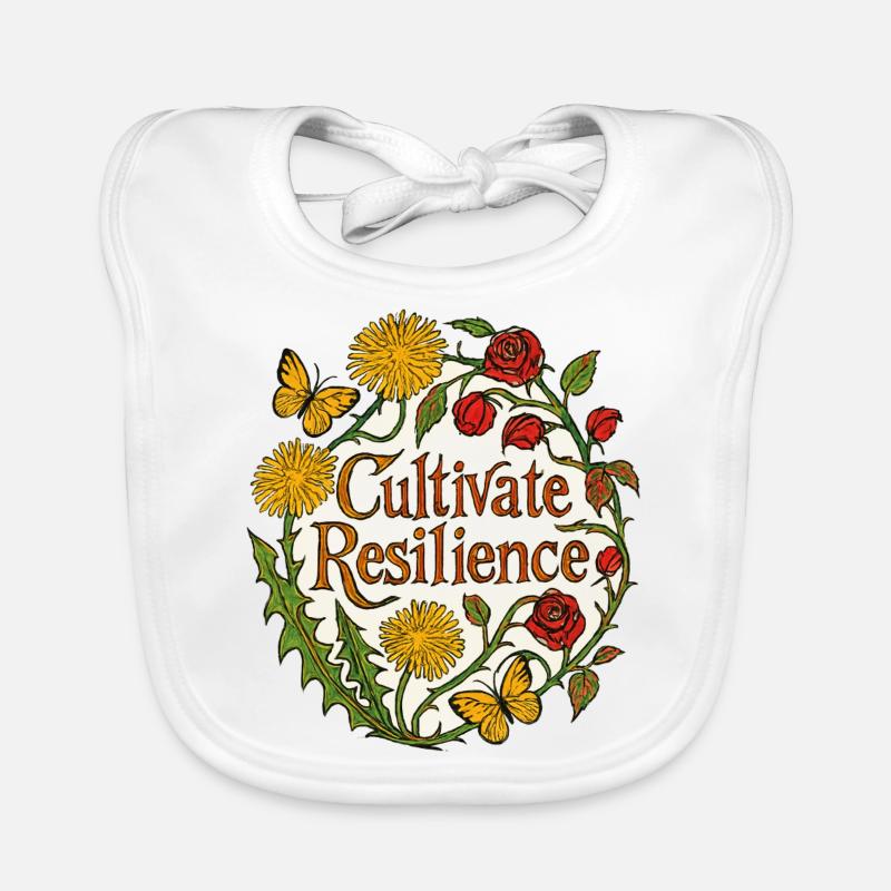 Cultivate Resilience Organic Baby Bibs