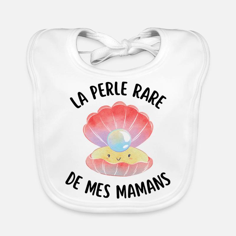 Das seltene Juwel meiner Mutter Baby Bio-Lätzchen