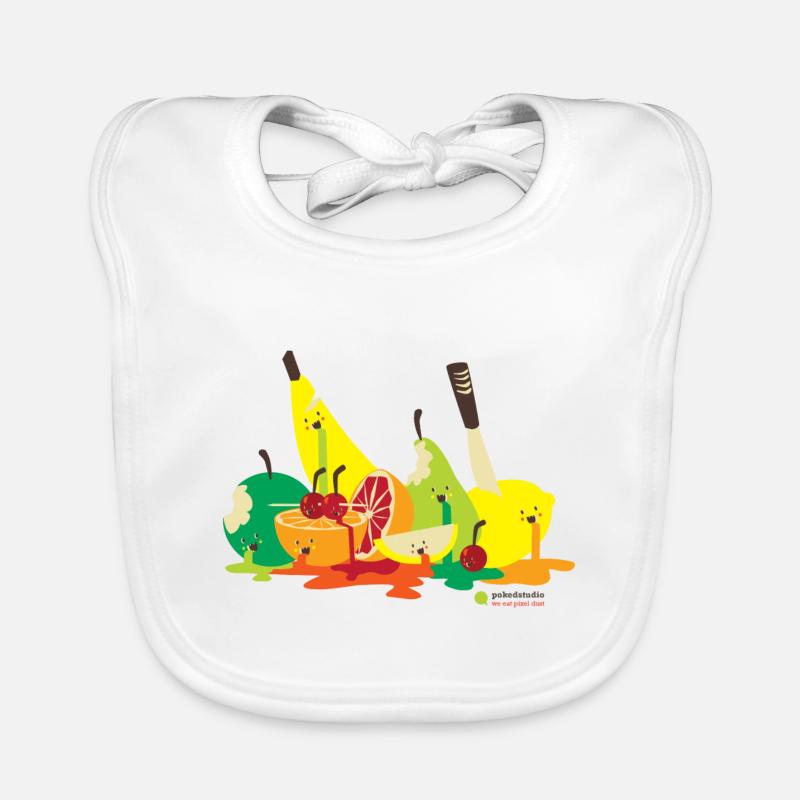 Ermordetes Obst Baby Bio-Lätzchen