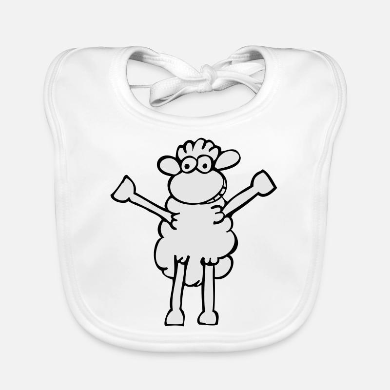 Moppel Schaf Flex Organic Baby Bibs