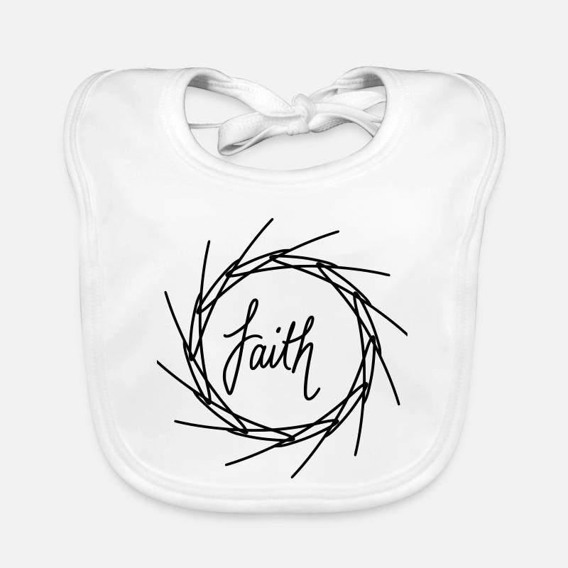 La foi Bavoir bio Bébé