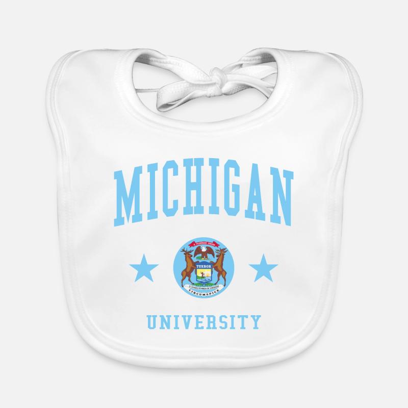 Université du Michigan Bavoir bio Bébé