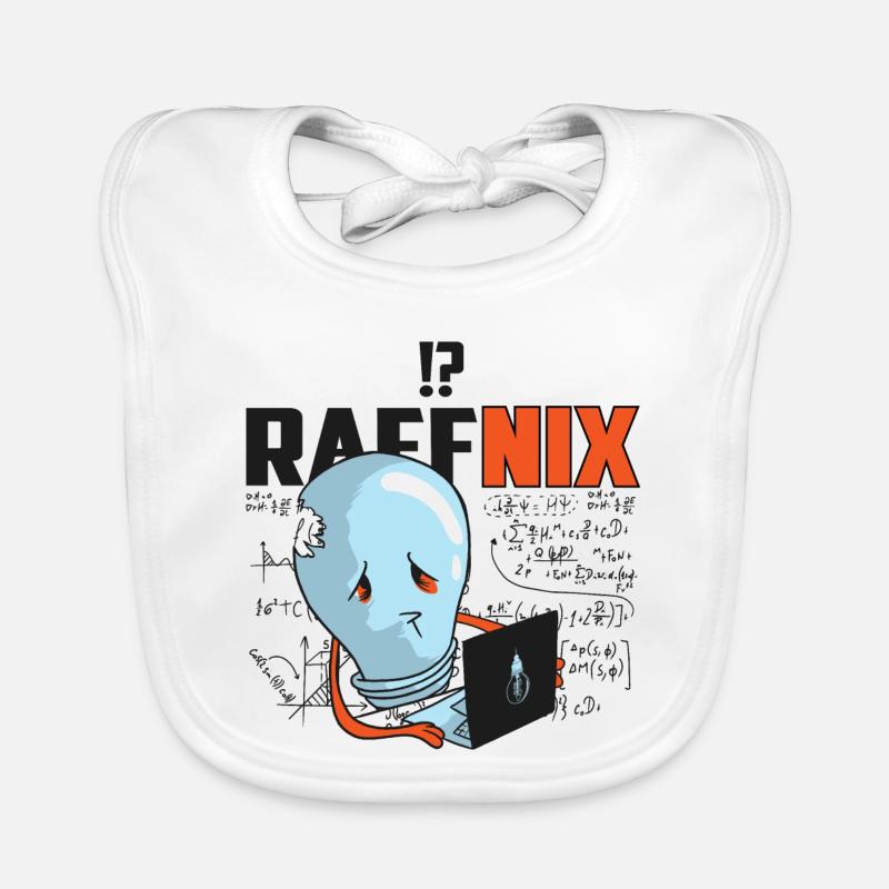 Raffnix Light Bulb Organic Baby Bibs