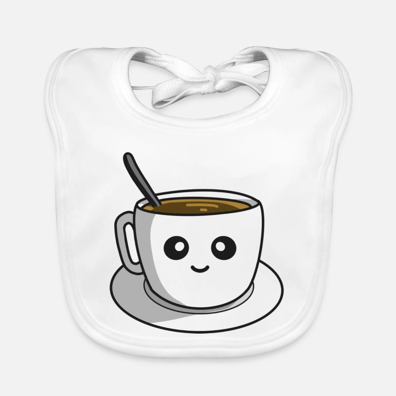 Coffee break Organic Baby Bibs