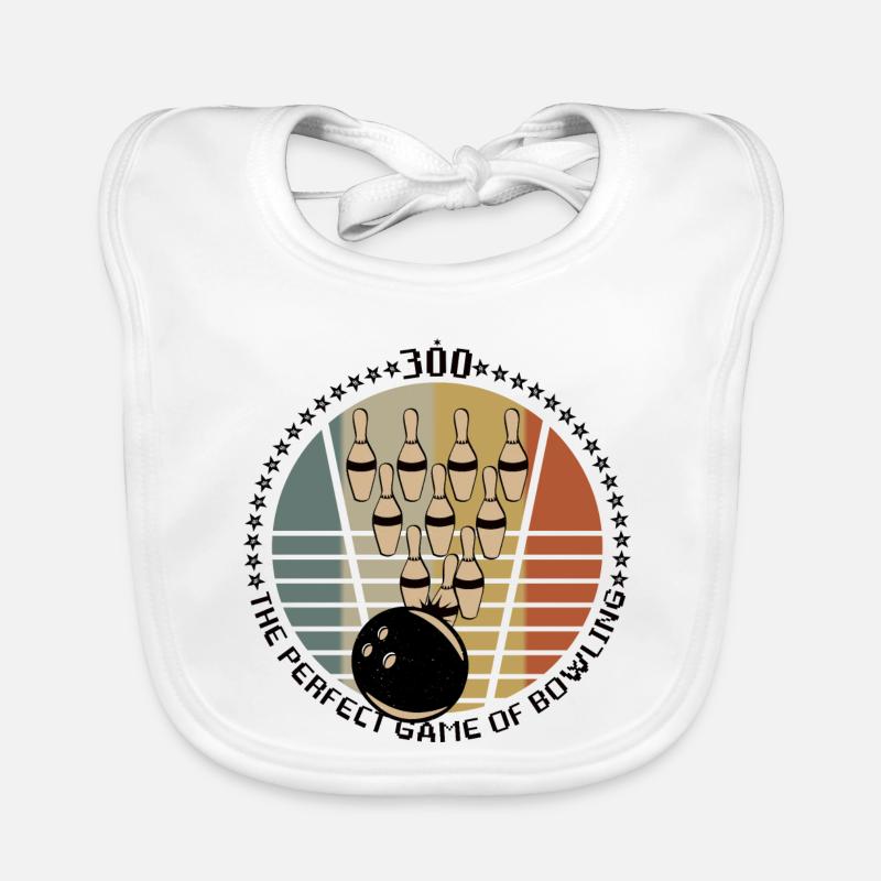 300 Jeu de bowling Bavoir bio Bébé