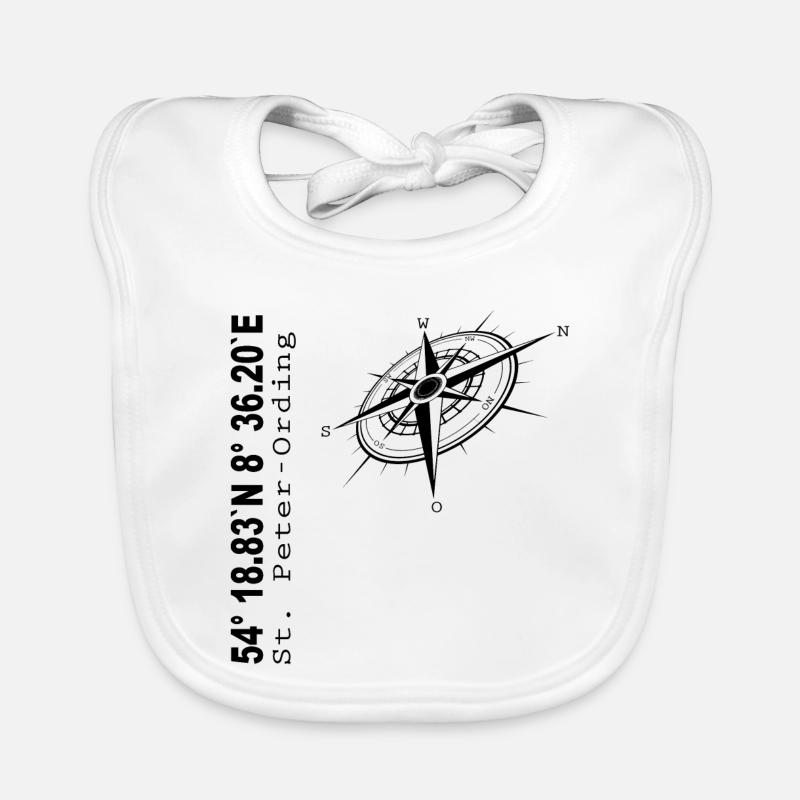 St Peter-Ording Baby Bio-Lätzchen