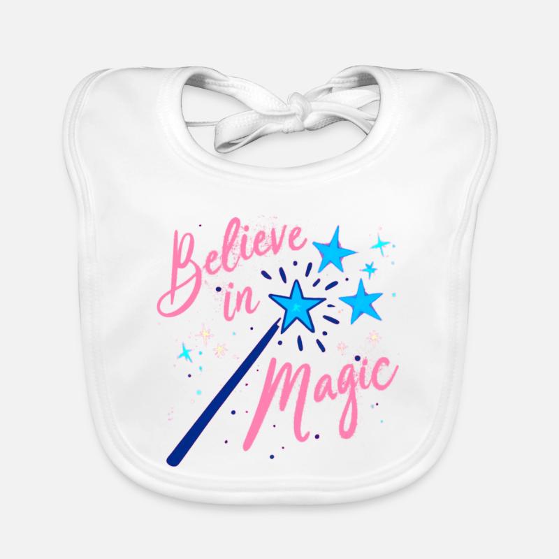 Believe in Magic Organic Baby Bibs