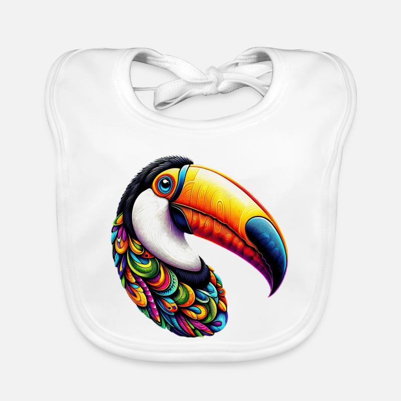 Toucan Bavoir bio Bébé