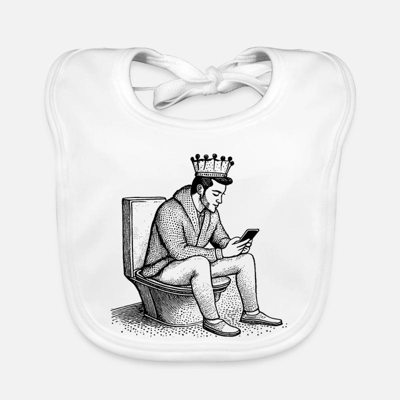 On the mobile Organic Baby Bibs