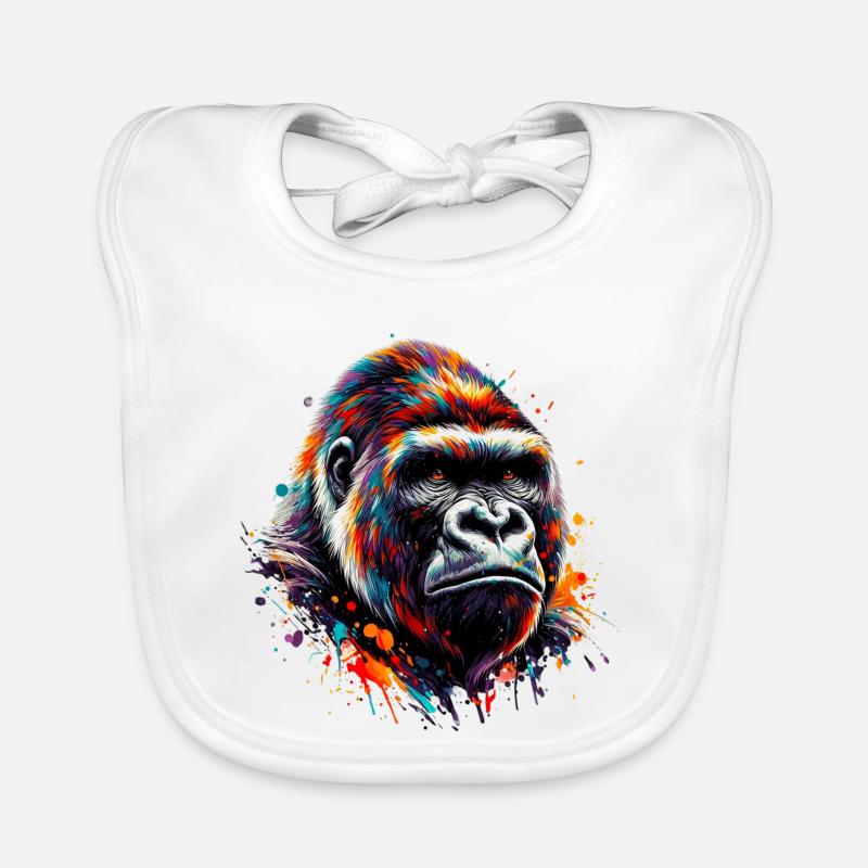 Gorilla Organic Baby Bibs