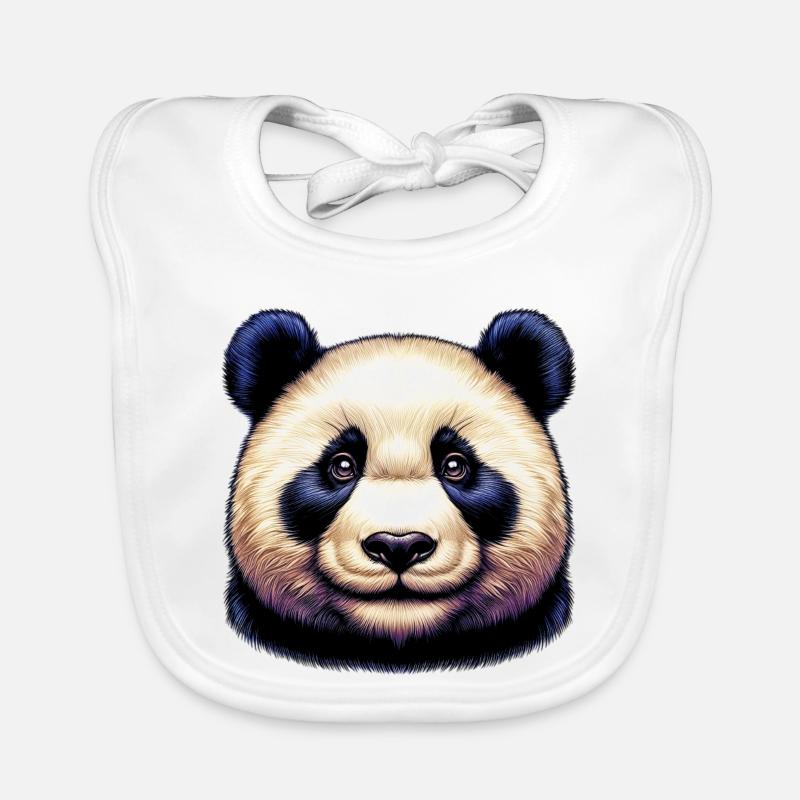 Panda Baby Bio-Lätzchen