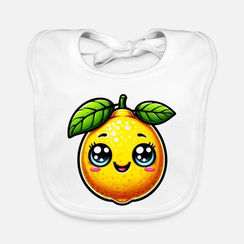 Citron Citrons Bavoir bio Bébé