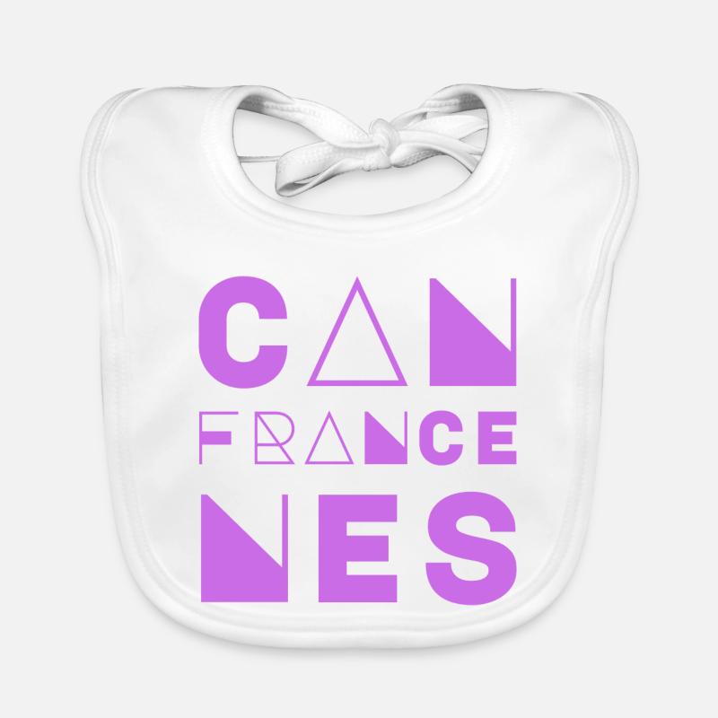 CANNES, FRANKREICH Baby Bio-Lätzchen